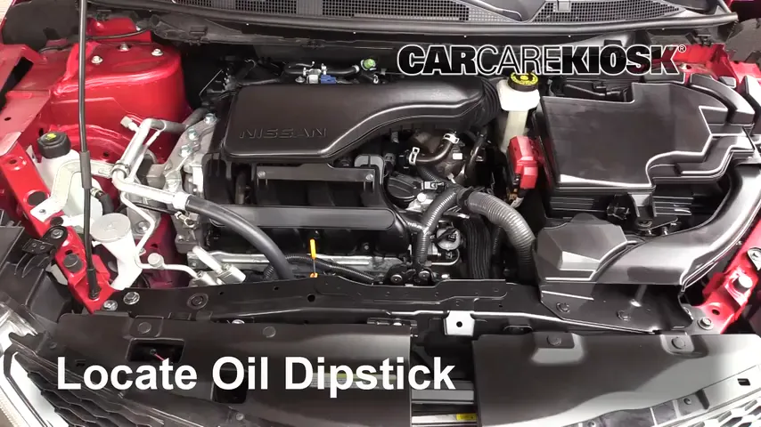 2017 Nissan Rogue Sport SL 2.0L 4 Cyl. Oil Check Oil Level